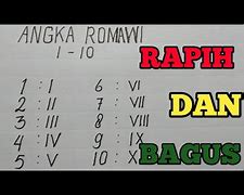 Angka Romawi 9 Dan 10